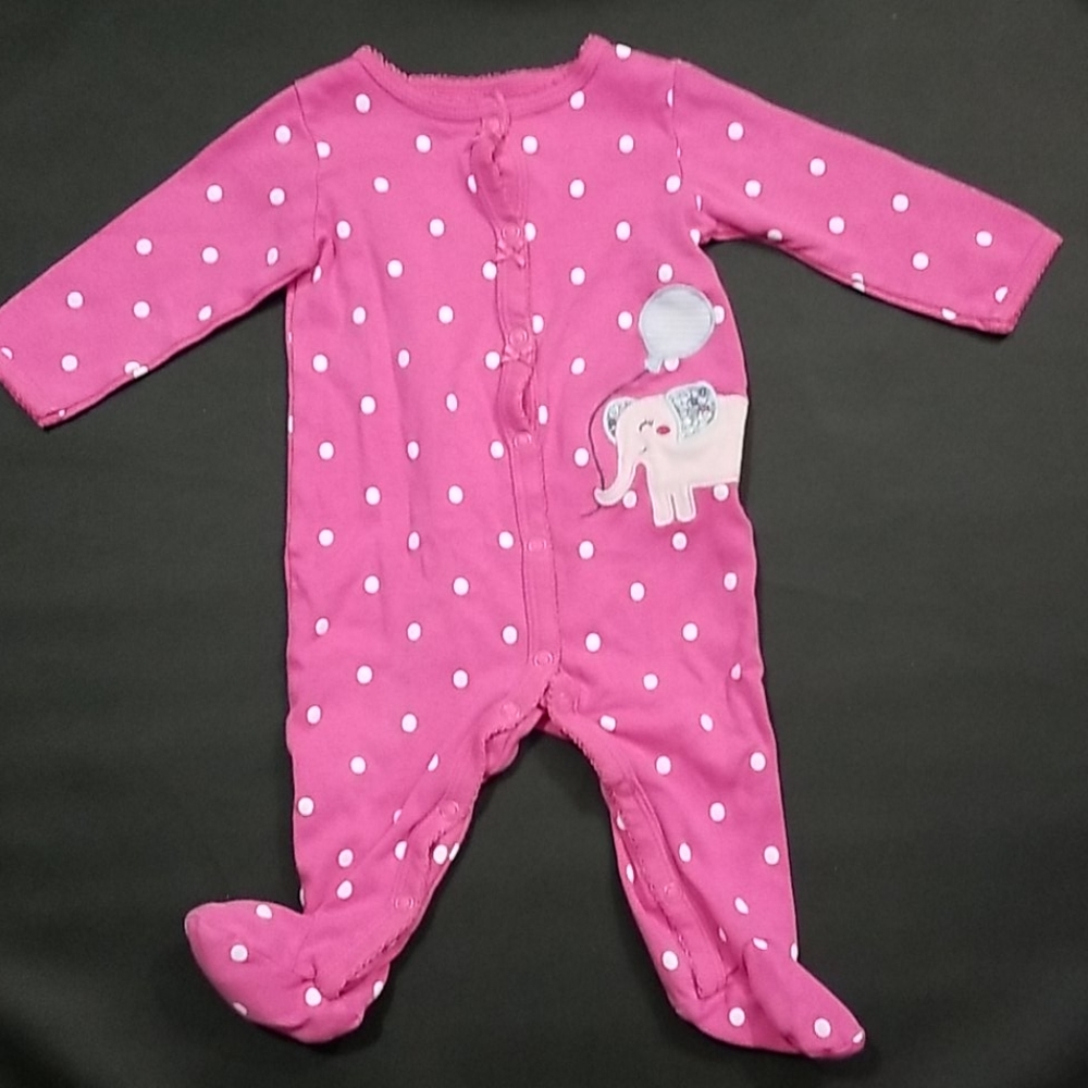Baby girl pajamas size 6 month
